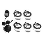 Oświetlenie 5-punktowe do półek diodowe białe OŚWIETLENIE