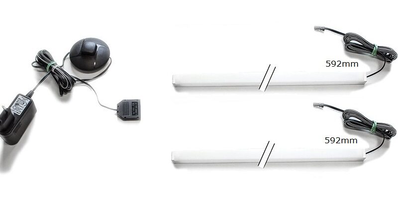 Oświetlenie LED 2-punktowe IZLED16L10P02-WK01 hefo-12