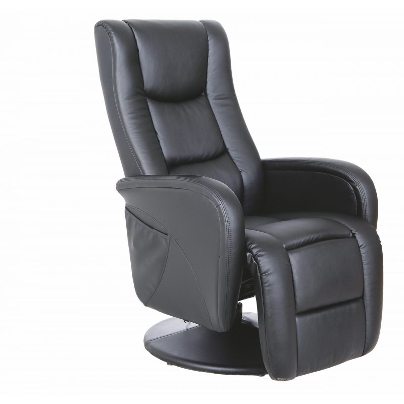 PULSAR RECLINER Z FUNKCJĄ MASAŻU CZARNY mhw-119