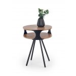 ŁHA-088 ława czarna / ciemny dąb sonoma