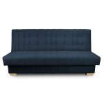 granatowa wersalka z pikowaniem Kanapa COMO