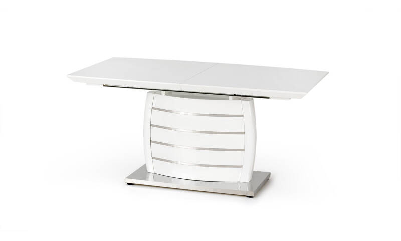onyx stół rozkładany biały stalowy shł-137