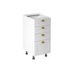 Szafka kuchenna dolna Linea White D40S4 ligd-40s4