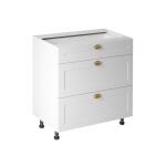 Szafka kuchenna dolna Linea White D80S3 ligd-80s3