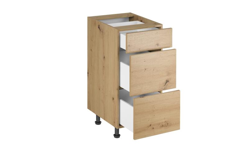 LEGD-40S3 LEIA szafka dolna dąb artisan - obrazek 3
