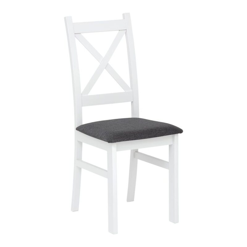 CARLO Krzesło (biało/szare)