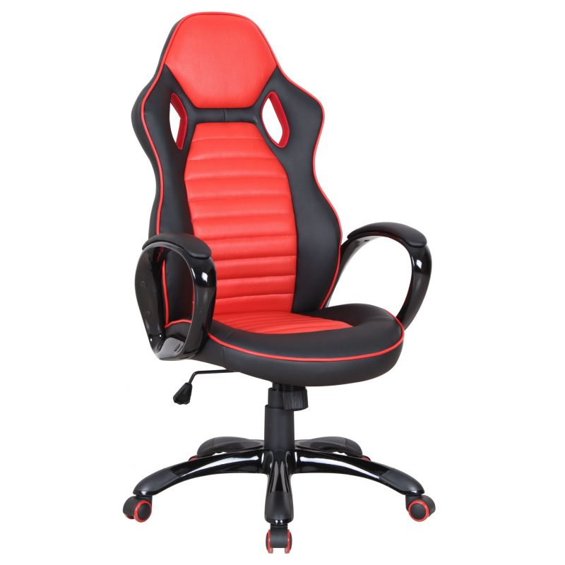 CX-0936H Fotel biurowy czerwony ffb-006