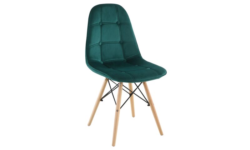 PC-106 Krzesło velvet (zielone)