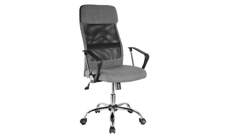 QZY-2502 Fotel biurowy (szary)