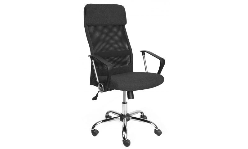 QZY-2502 Krzesło obrotowe (czarne)