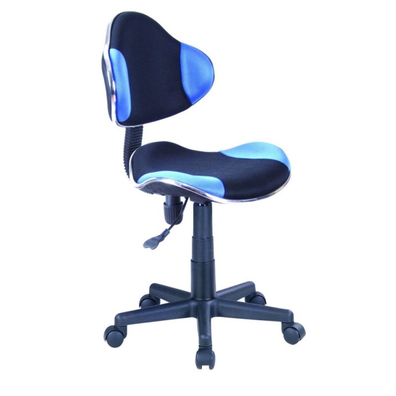 QZY-G2B Krzesło obrotowe (niebiesko/czarne) ffb-041