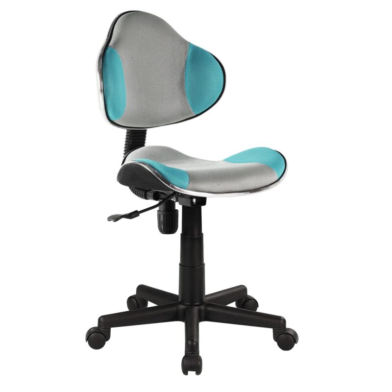 QZY-G2B Krzesło obrotowe (turkusowo/szare) ffb-041