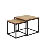 ZY-07 Ława (dąb naturalny) 50x50 + 40x40