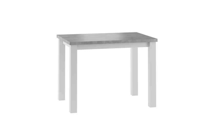 MONTE Stół beton/biały 70x100 sfł-014