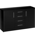 Komoda GENEWA 2 czarny ssk-005-czarny