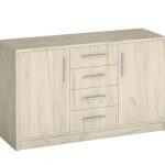 Komoda GENEWA 2 dąb craft ssk-004