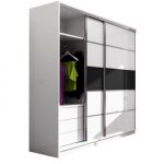 Szafa DUBAJ czarny sss-100