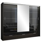 Szafa MARSYLIA 250 czarny sss-047