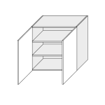 AMA szafka wisząca W3/80