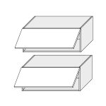 AMA szafka wisząca W4B/90