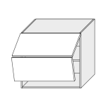 AMA szafka wisząca W8B/80 AVENTOS