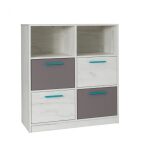 Komoda REST R04 R04 KOMODA 4 SZUFLADY ruxk-04