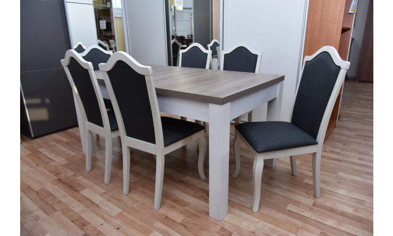 Zestaw stół ZBYSZEK + 4 krzesła FORTE