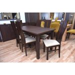 Zestaw stół 150 + 6 krzeseł ANDRE I