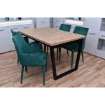 Zestaw stół LOFT V-P + 4 krzesła MC-02-2
