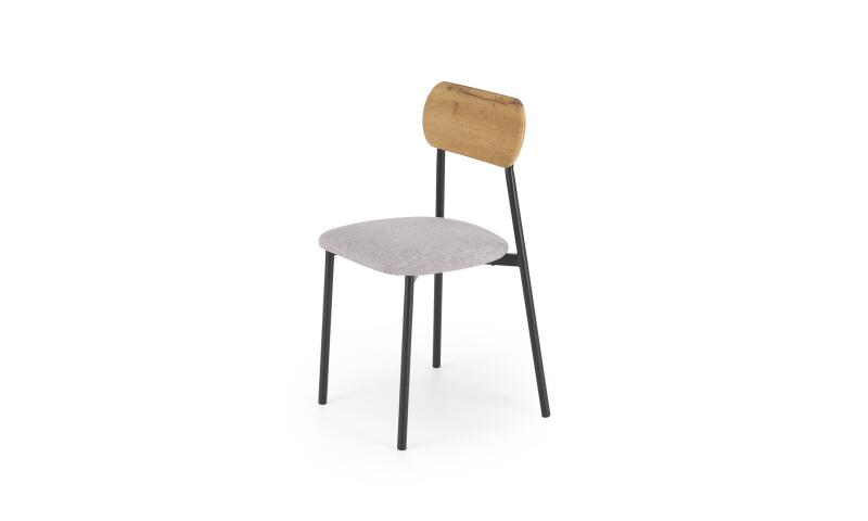 ŁHA-093 zestaw stół + 2 krzesła, naturalny / czarny - obrazek 3