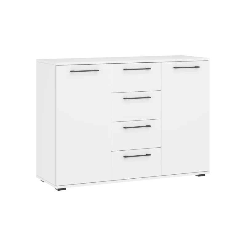 FLEX system szaf modułowych - KOMODA KM-2 biały (2P=1SZT) łha-103