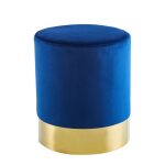 P1-FX Pufa velvet (niebieska) pfa-001