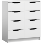 KOM1(8S)-FX Komoda (biała) kfa-007