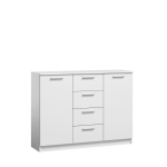 KOM2(2D4S)-FX Komoda (biała) kfa-010