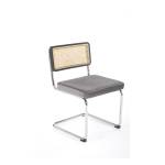 K504 KRZESŁO POPIELATY / CZARNY khm-187