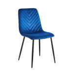 K5-FX Krzesło velvet (niebieskie) kfo-025