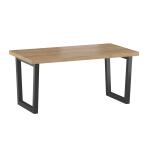 ŁFA-026 ława dąb craft / czarny