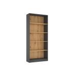 Regał 80 Regał (antracyt/dąb artisan) rfł-004