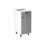 Szafka kuchenna dolna Linea Grey D40S1 P/L ligd-40s1 szary