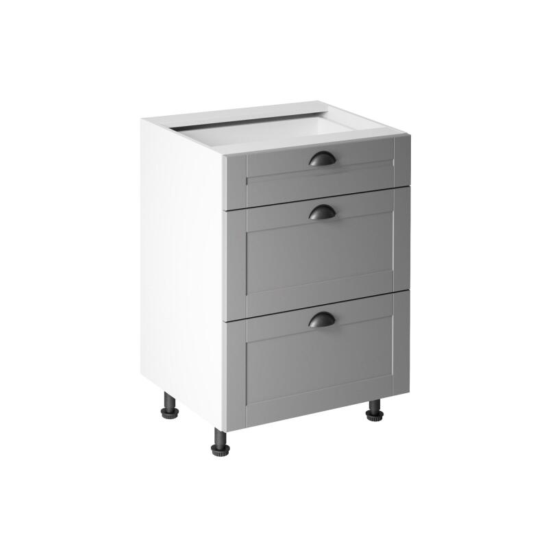 Szafka kuchenna dolna Linea Grey D60S3 ligd-60s3 szary