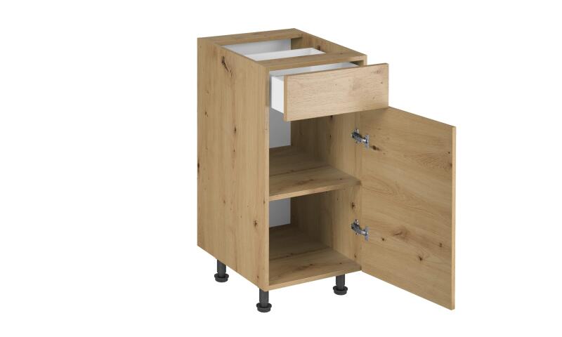 LEGD-40S1 LEIA szafka dolna dąb artisan - obrazek 3