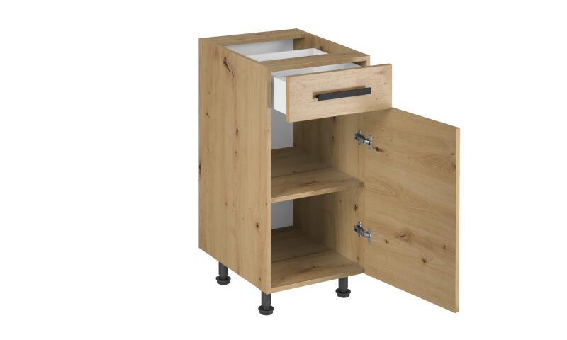 LEGD-40S1 LEIA szafka dolna dąb artisan - obrazek 4