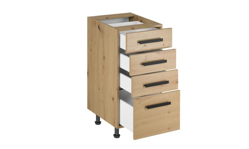LEGD-40S4 LEIA szafka dolna dąb artisan - obrazek 4