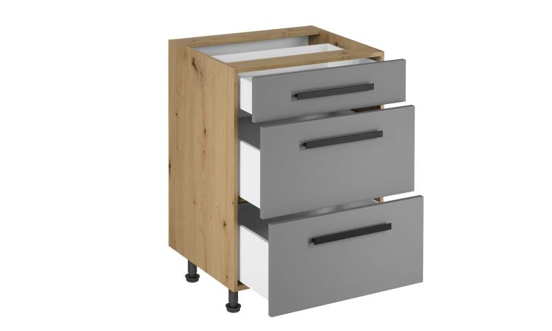 LEGD-60S3 LEIA szafka dolna beige - obrazek 4