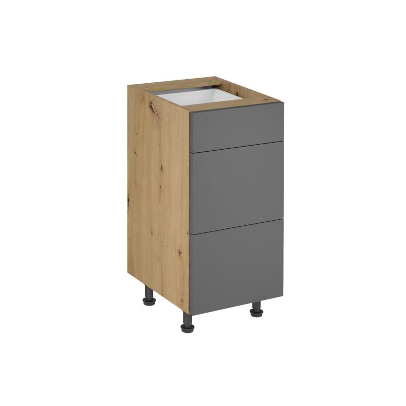 Szafka kuchenna Langen dolna D40S3 legd-40s3 grey