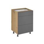 Szafka kuchenna Langen dolna D60S3 legd-60s3 grey