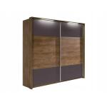 Szafa dwudrzwiowa Latika luxs-01 popiel