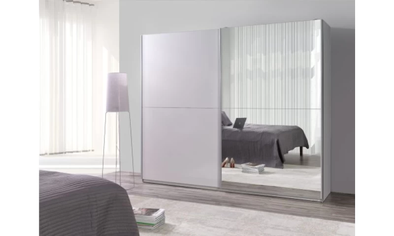 Szafa dwudrzwiowa LUX 1 lixs-01 biały mat