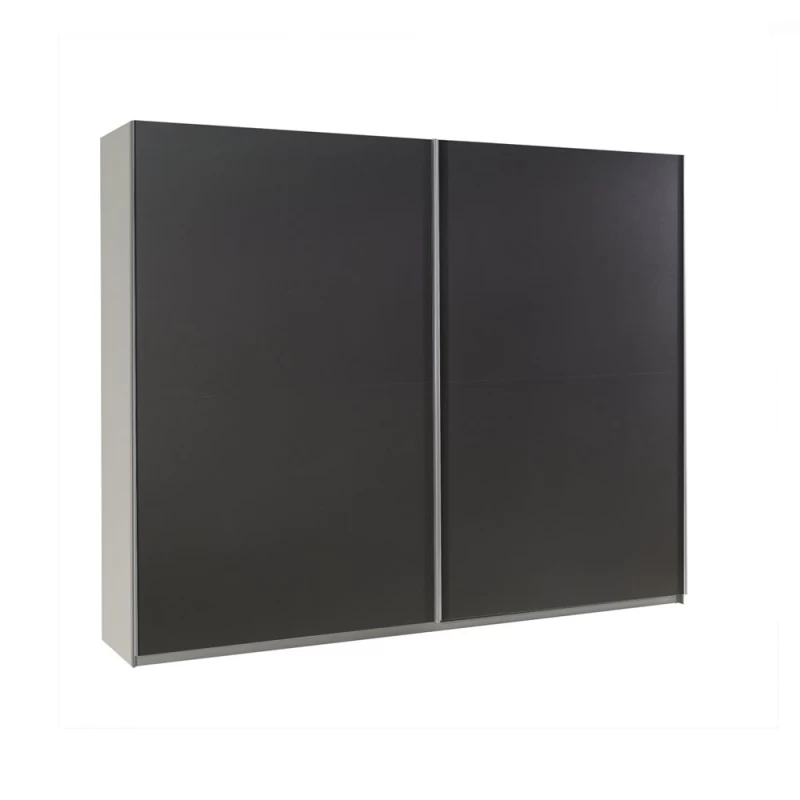 Szafa dwudrzwiowa LUX 1 lixs-01 czarny mat