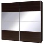 Szafa dwudrzwiowa z lustrem TWISTER 2 tuxs-02 wenge